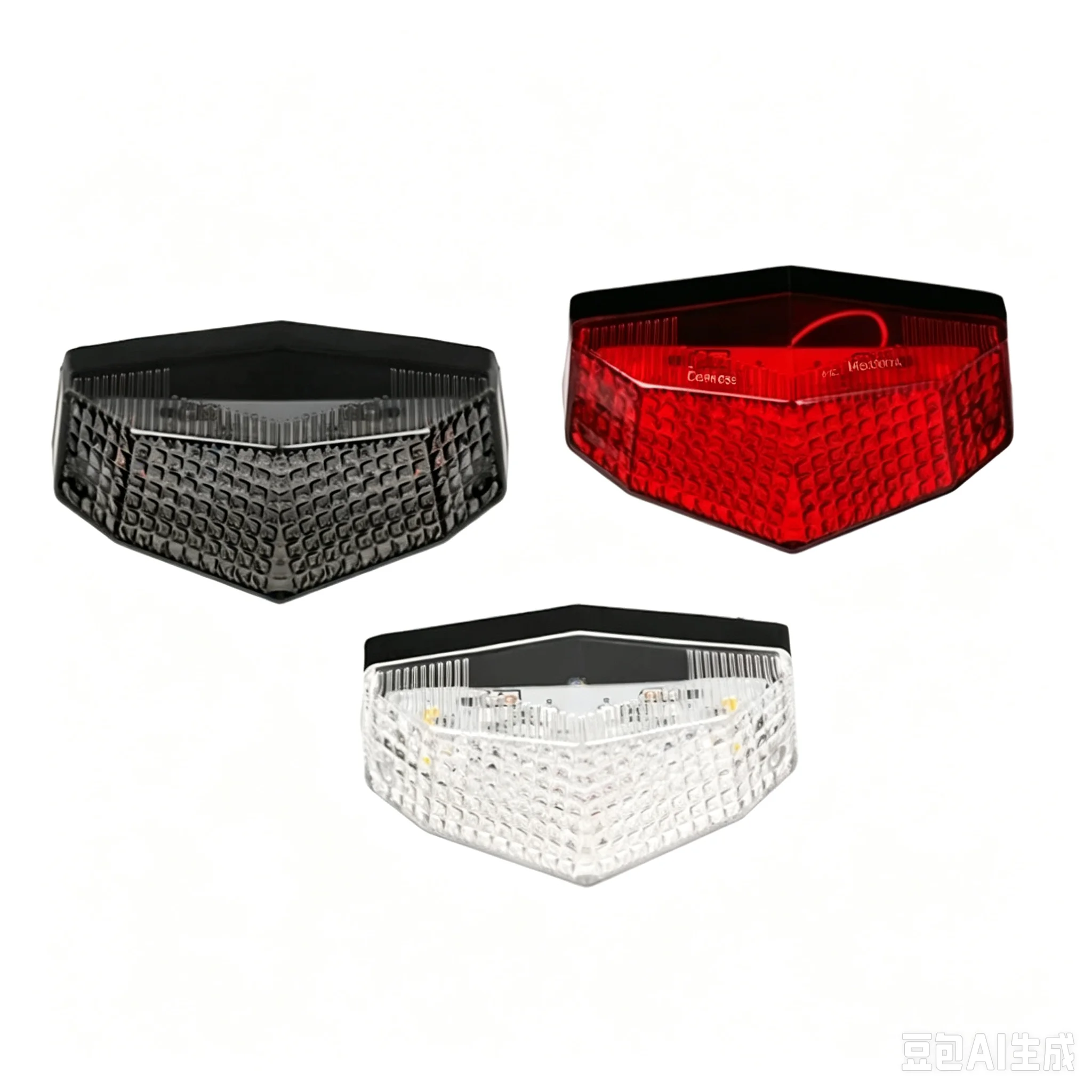 For Honda XR250R XR400R Fender Eliminator LED Brake Light Short Tail License Plate Holder Motorcycle Accessories