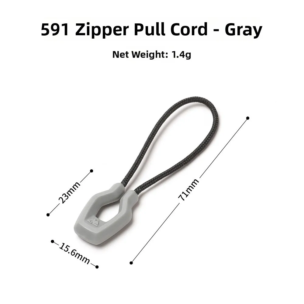 5pcs Universal Zipper Rope Anti-slip Tail Rope Color Drawstring Multistyles Zipper Puller Multicolors