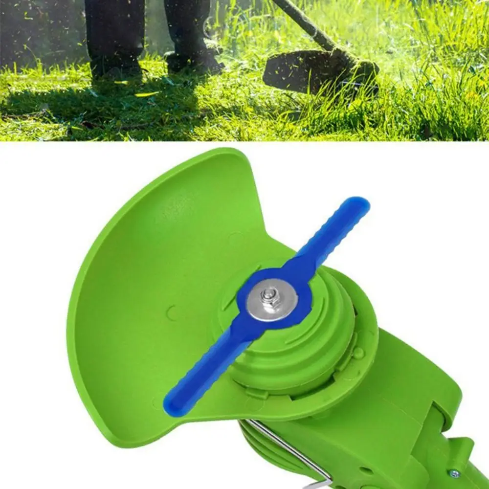 

10PCS Durable Lawn Trimmer Lawn Mower Blade Replace Blade Automatically Fold Grass Trimmer Blade Plastic Yard