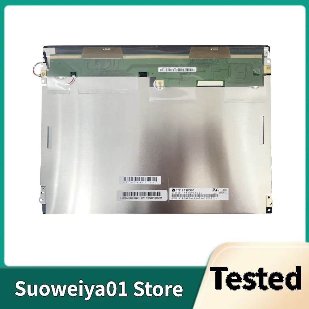 Original Tested TM121SDS01 12.1”Inch Industrial Display LCD Panel 800x600