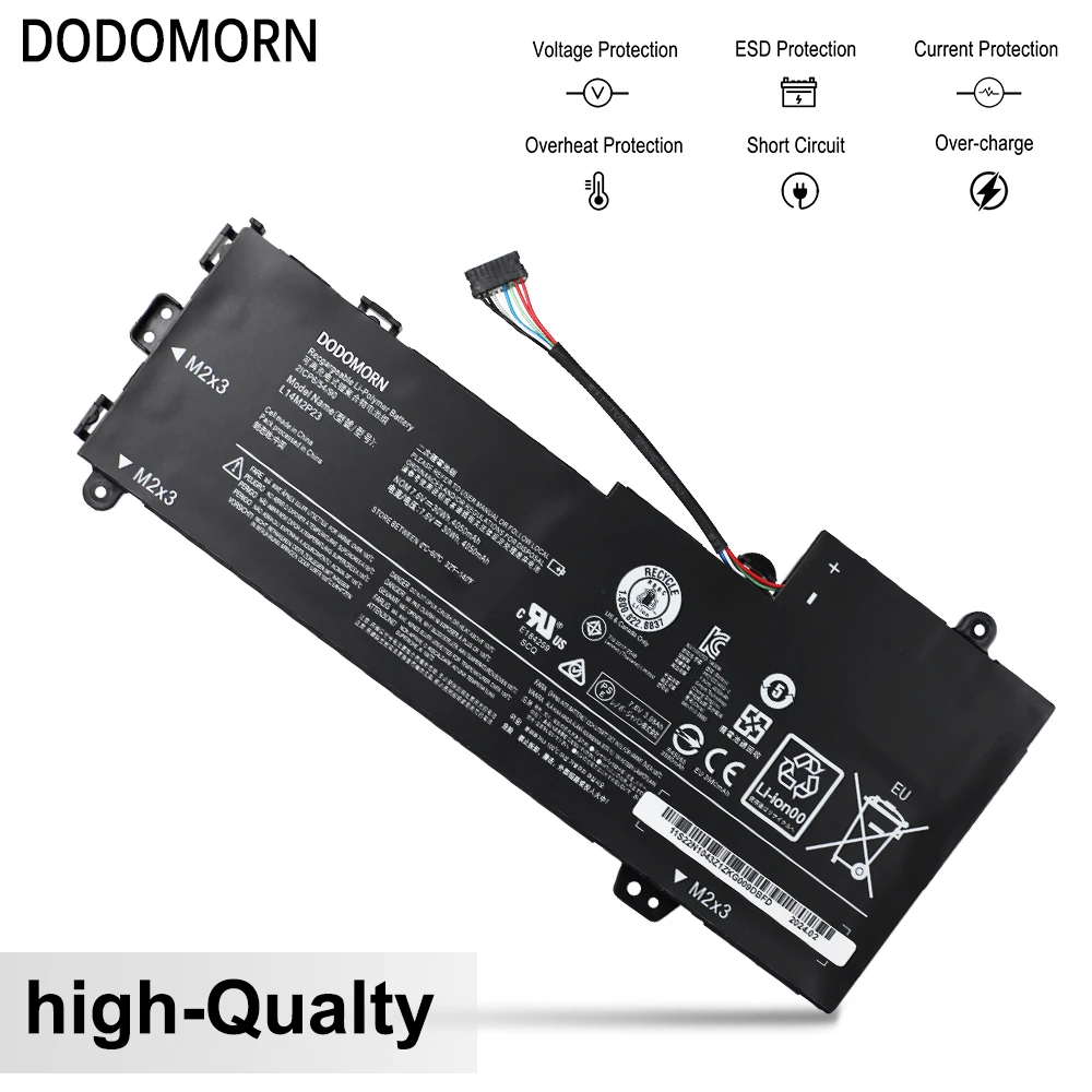 Imagem -03 - Dodomorn-bateria do Portátil para Lenovo Lenovo U3170 E31-70 E3180 Ideapad 10014iby 500s-13isk 510s-13ikb 510s-13isk L14s2p22 L14m2p23