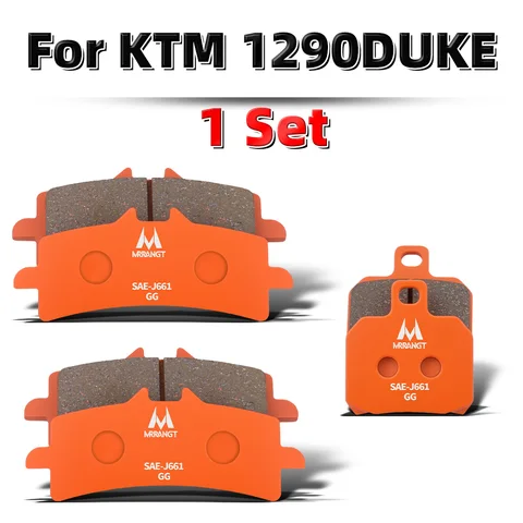 Комплект керамических тормозных колодок MRRANGT для мотоциклов KTM Duke 390, 790, 1290 Adventure, ADV 790, 1050, 1090, 1190, 1290, передний и задний комплект