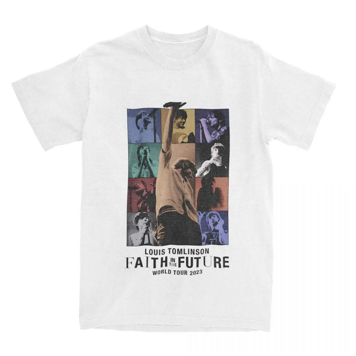 Men Women Louis Tomlinsons Eras Tour T Shirt Merch Cotton T-shirt Clothing Fashion Tees Summer