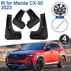 For Mazda CX-50 CX50 CX 50 2023 2024 Accessories Mudflap Car Front Wheel Mudguard Splash Auto Front Mud Guard MudFlaps Sticker