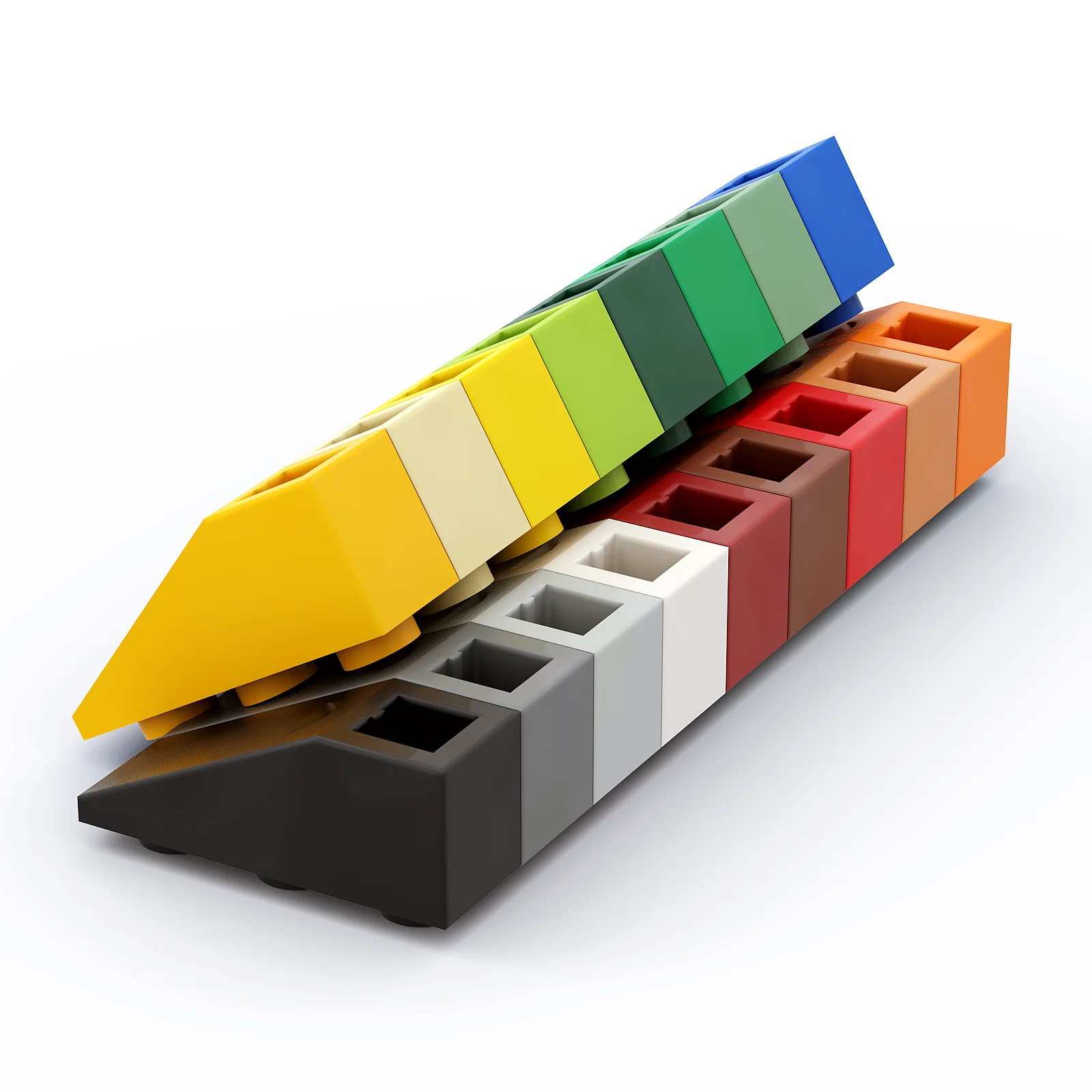 1 sztuk budynki bloki 4287 nachylenie, odwrócone 33 kolekcje 3x1 luzem modułowa zabawka GBC dla high-tech MOC zestaw