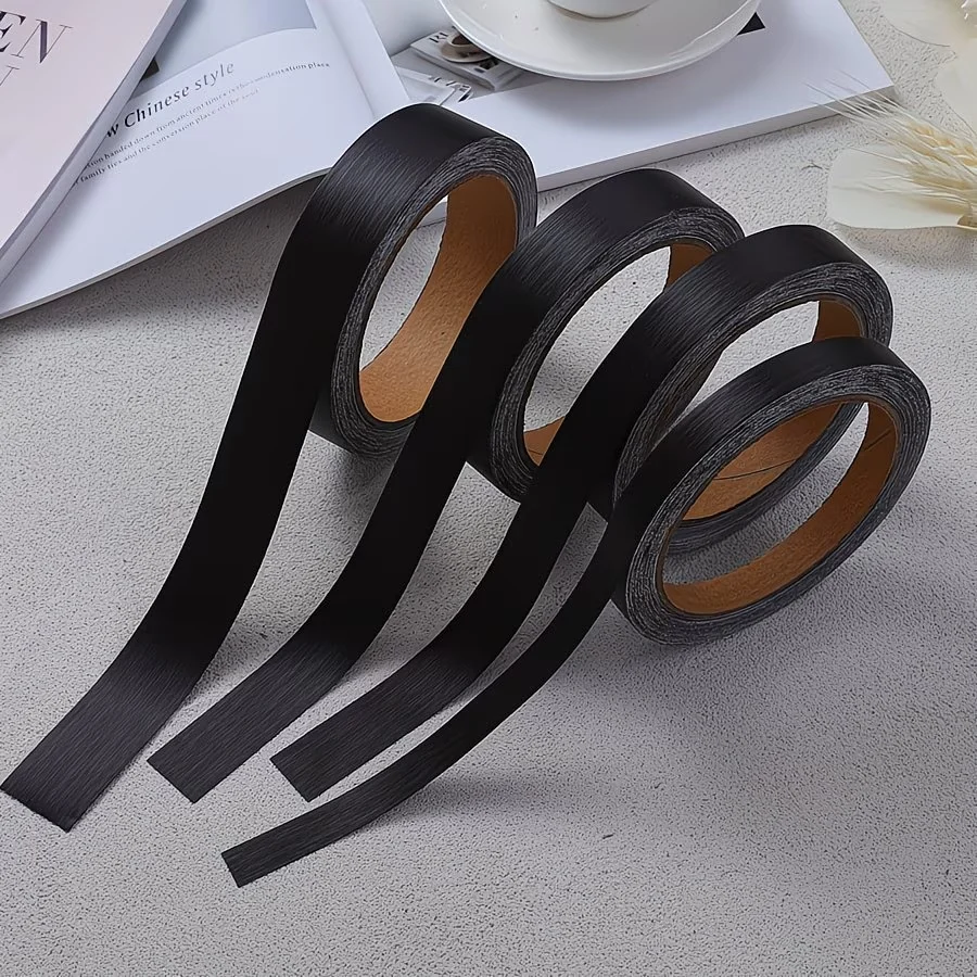 1PC 10m Furniture Self-adhesive Edge Banding Tape Wood Grain for Refurbishment Cabinets Seams Repair Door Frames Wall Decor