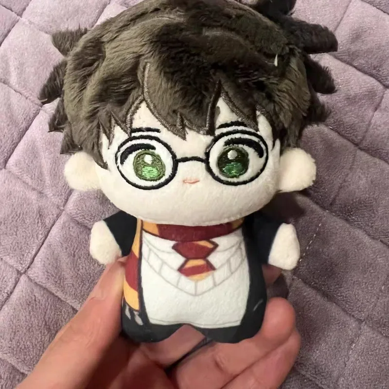 

10 см плюшевая кукла Гарри Поттер, хлопковая фигурка персонажа, милый фильм, ТВ, мягкие игрушки для детей, игрушка, подарок на день рождения, забавная кукла