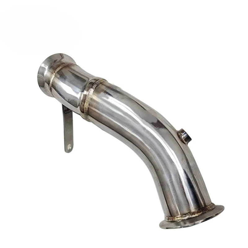 High quality Performance Flow Racing 304 Stainless Steel Exhaust Catless DownPipes For BMW 335i F30 N55 Test Accessories