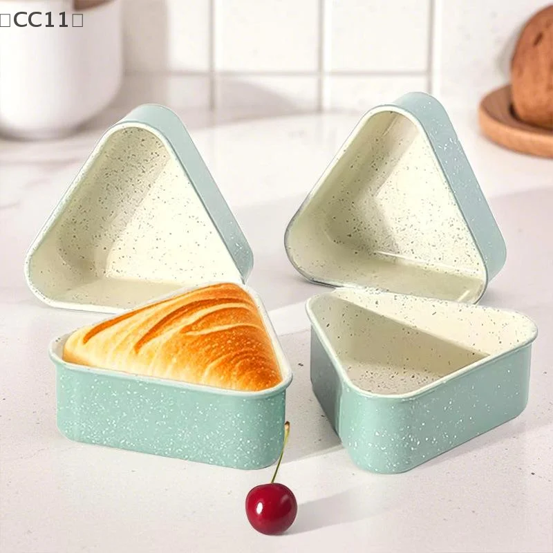 バCC11 Parque Antihaft-Kastenform, dreieckig, Kohlenstoffstahl, zum Backen, Toastform, Ofen, selbstgemachte Kuchen, Brote, Hackbraten, Brownies, Pfund-Kuchenform