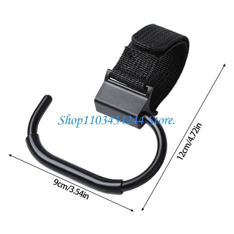  Heavy Duty Rotatable Baby Cart Hook Secure Attachments for Various Carry Items