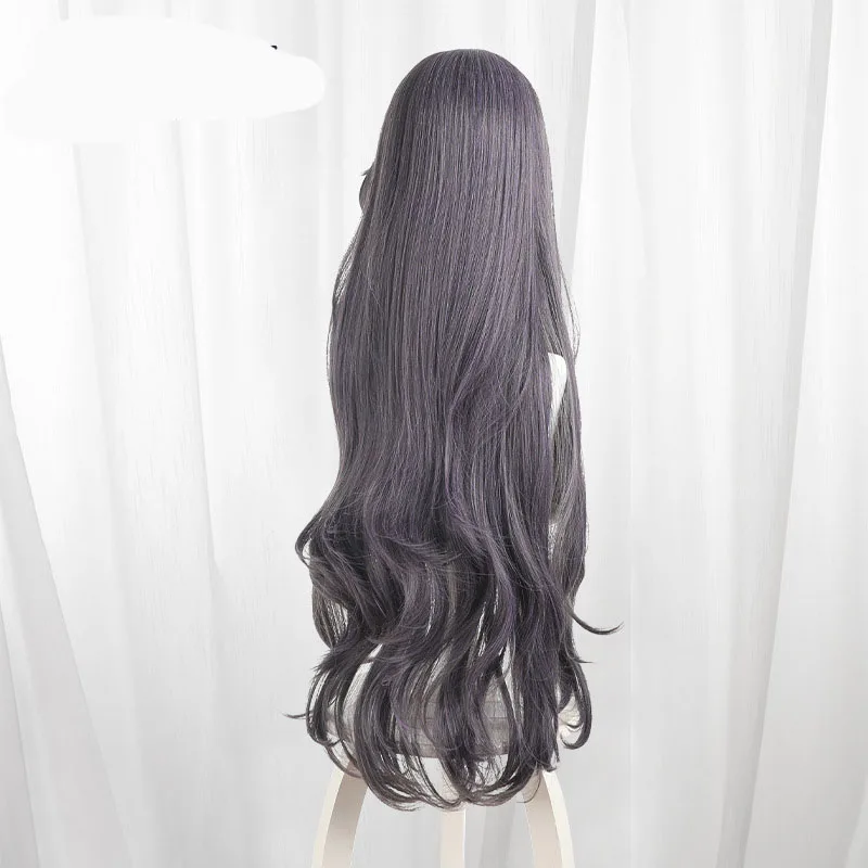 Pelucas de Cosplay Waguri Kaoruko de 90cm para mujer, flores fragantes con dignidad, peluca de Cosplay, pelo sintético resistente al calor + gorro de peluca
