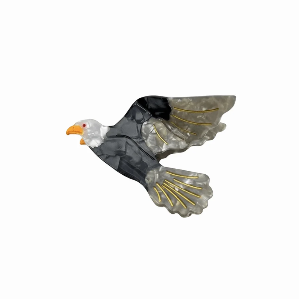 

Sweet Parrot Acetic Acid Hair Claw Penguin Duck Bird Hair Clip Swallow Creative Cartoon Animal Shark Clip Girls