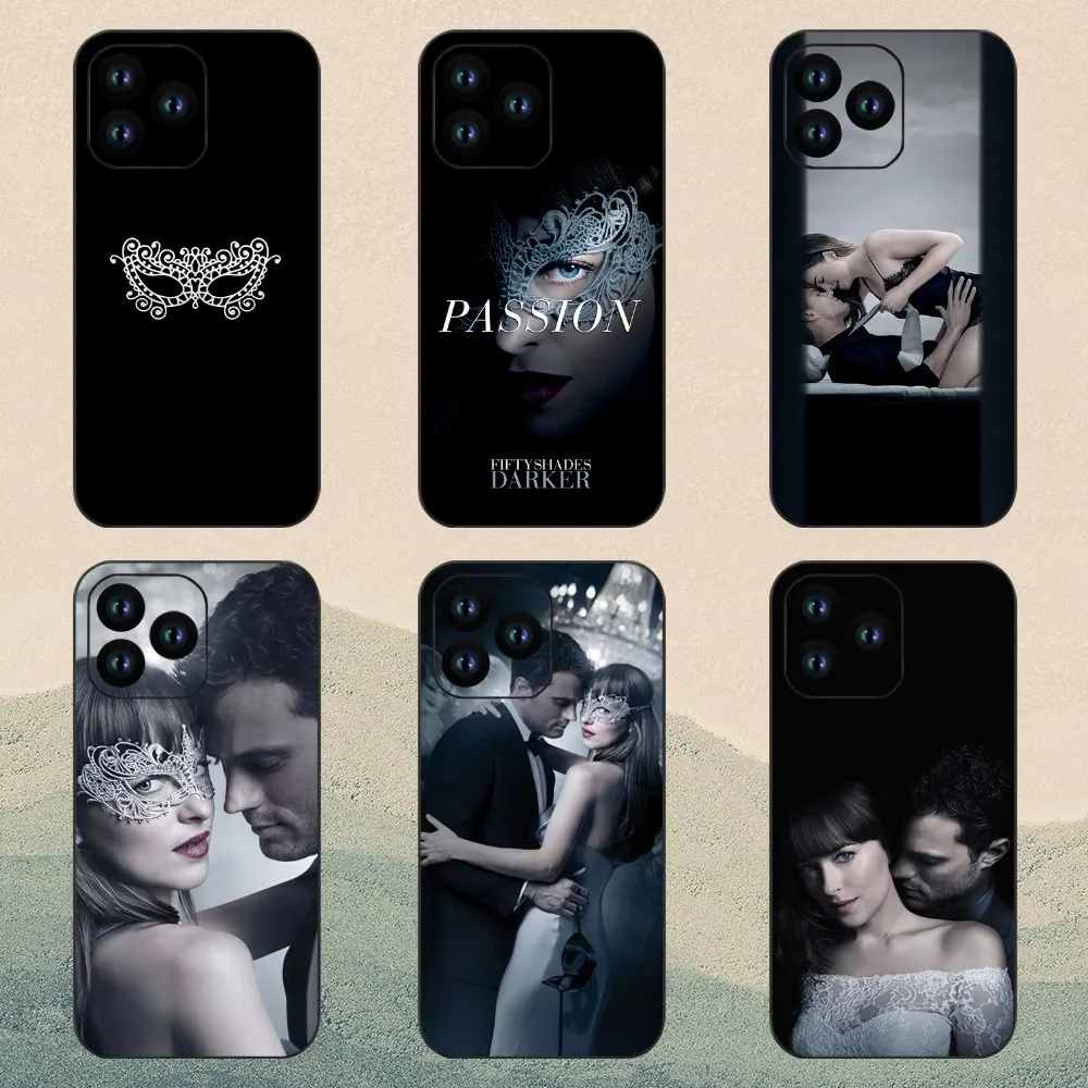 Movie Fifty Shades Darker Phone Case For iPhone 11 12 13 14 15 Mini Pro XS Max X S Plus XR Shell