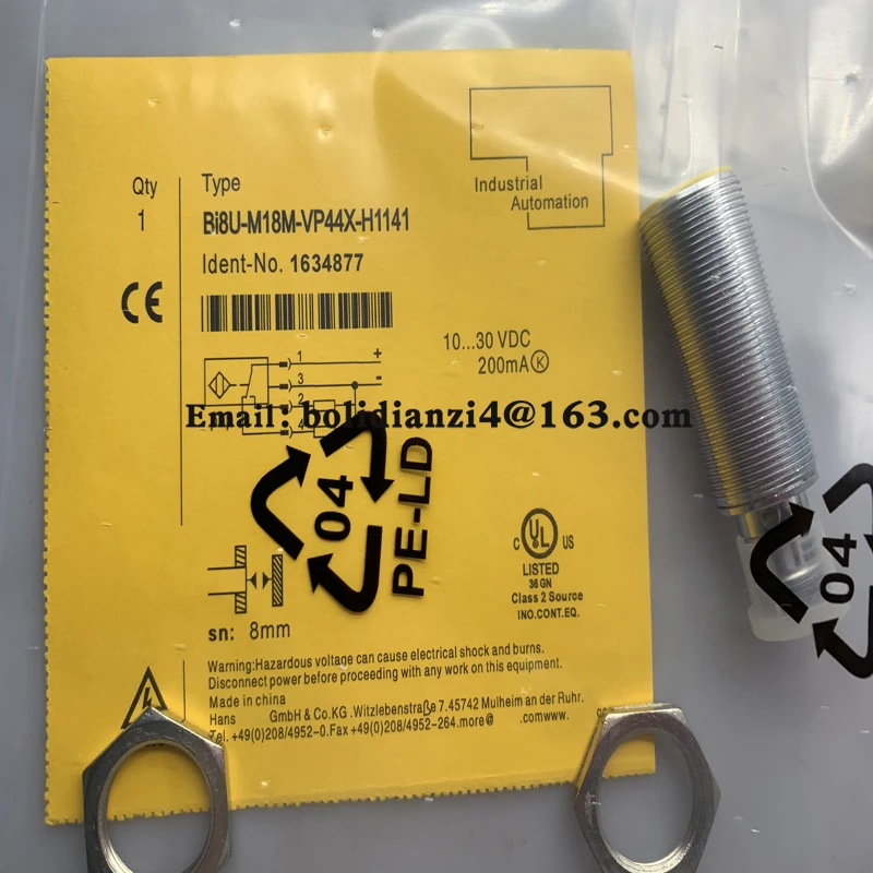 

Original sensor BI8U-M18M-VP44X BI8U-M18M-VP44X-H1141 In stock