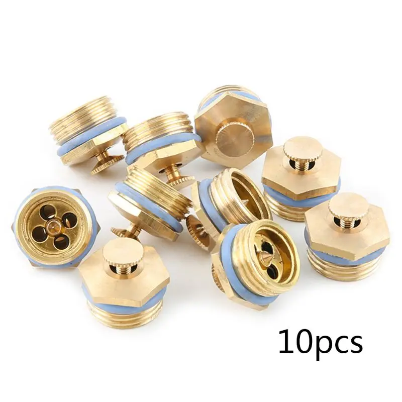 10Pcs/Set 360 Degree Garden Sprinkle Connector Thread Water Sprinkler Irrigation