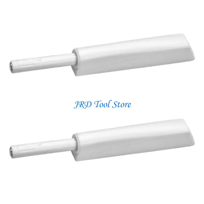 A2UD Spring Loaded Push To Open Cabinet Door Mechanism Durability ABS Cupboard Latches Fit Various Furniture Styles