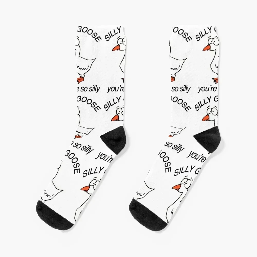 

silly goose you're so silly Socks warm winter summer golf cycling Socks Girl Men's