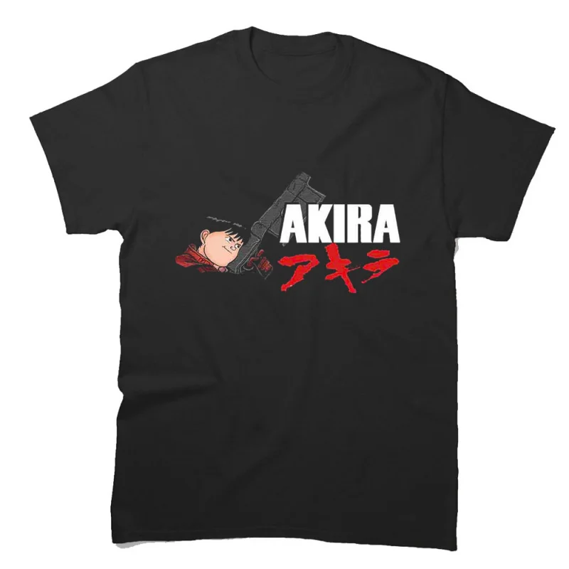 

Shotaro Kaneda Akira Anime Gift T Shirt Cyberpunk Manga Neo-Tokyo City explosion Graphic clothes cyber mecha All size tops