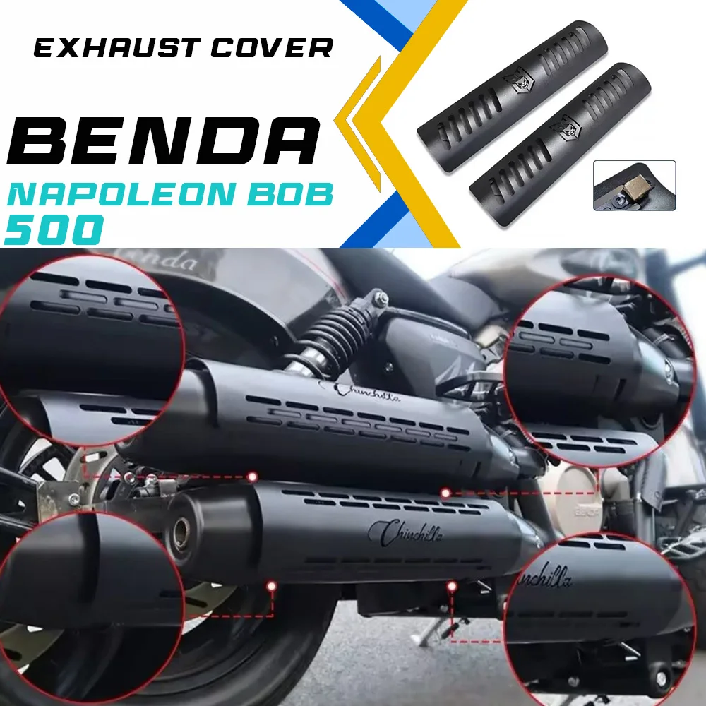 

Benda ChinchiIIa500 Heat Insulation Cover, Napoleon bob500 Exhaust Heat Protection Cover