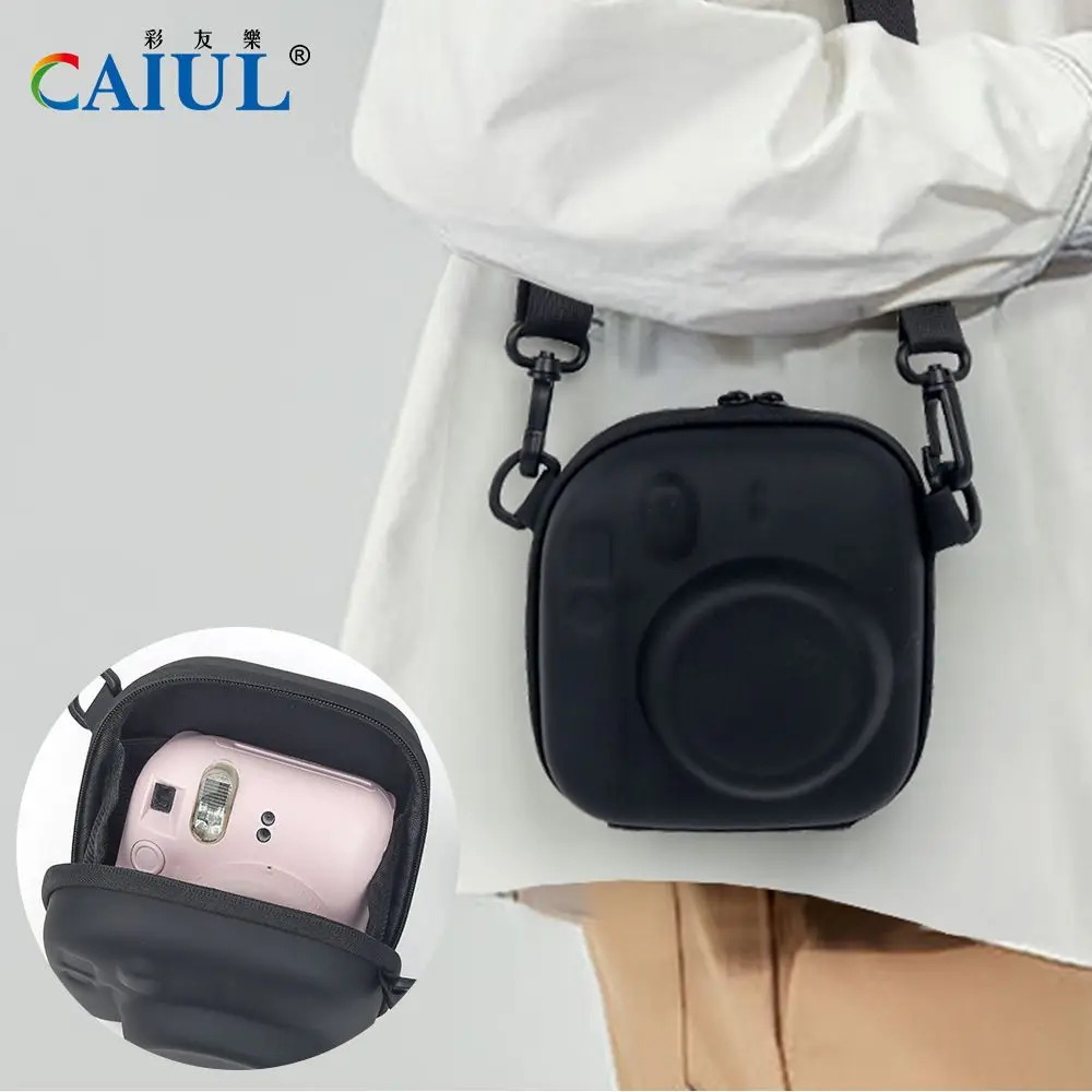 

For Polaroid Go Instant Camera Carrying Storage Bag Travel Protective Cover EVA Hard Shockproof Organizer with Lanyard Portable