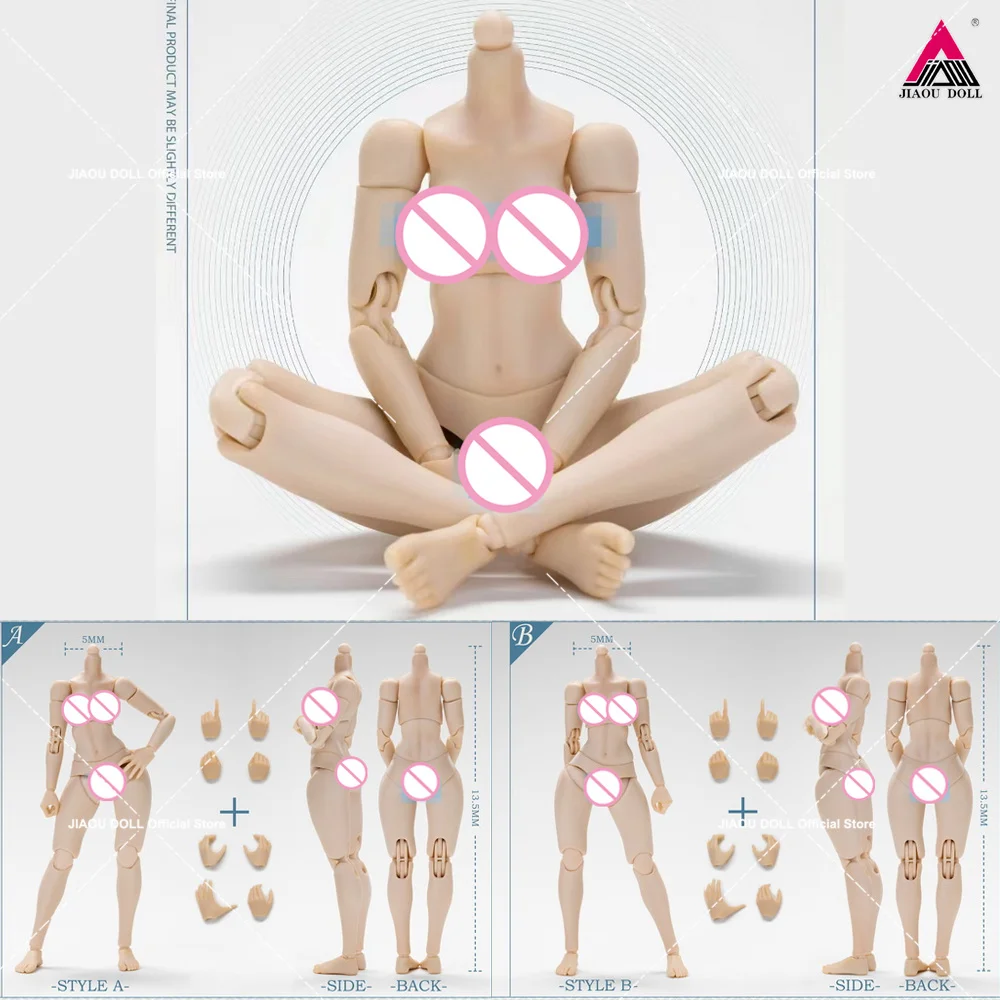 2025 Q1 TUNSHI STUDIO TS-FB-001 Large Breast 002 Small Breast Super Flexible Joint Body 13.5cm Female Soldier Action Figure Body