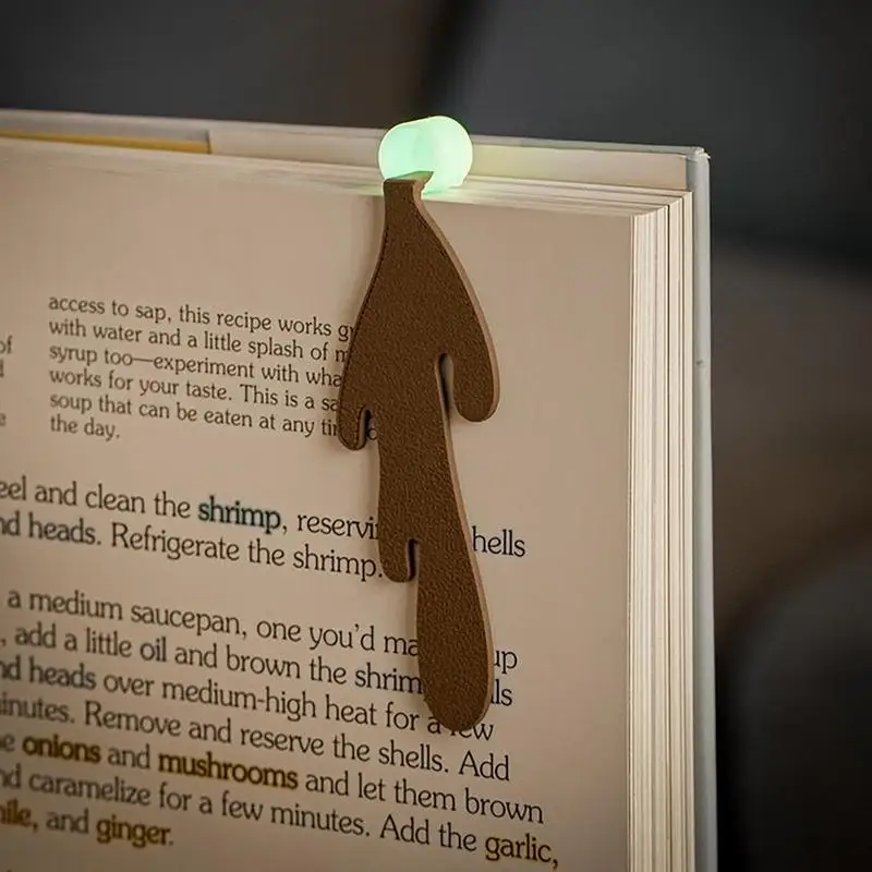 Caneca de café derramada única, Marcador engraçado para leitura, Bonito