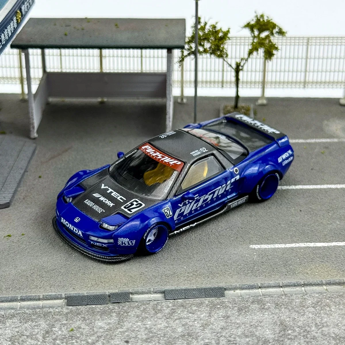 MINIGT+Kaido 1:64 Honda NSX Evasive V2 alloy car model