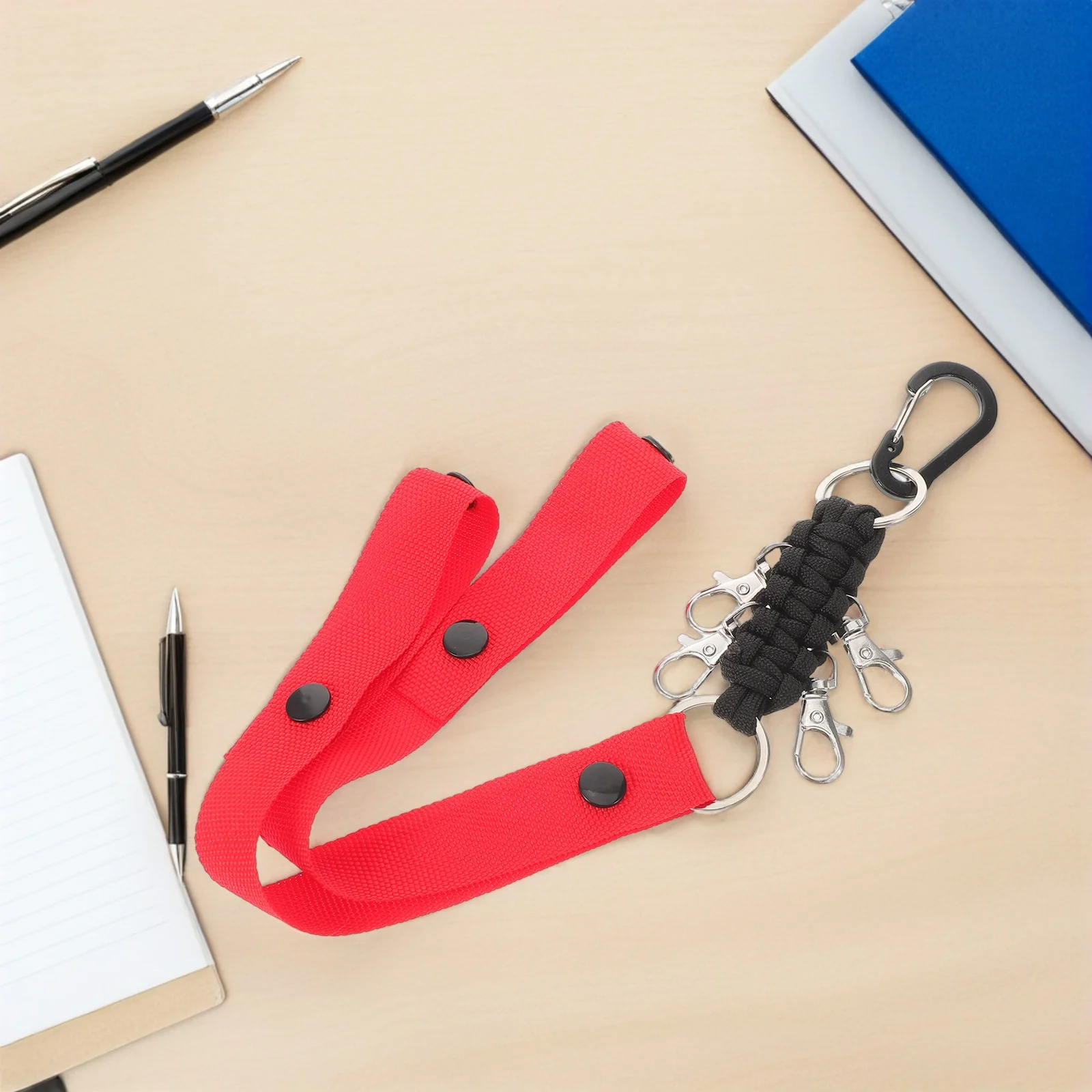 

Backpack Pom Pom Holder Strap Cheerleader Accessories Fixed Clip for Pompoms Bows Hair Bands Easy Carry Design