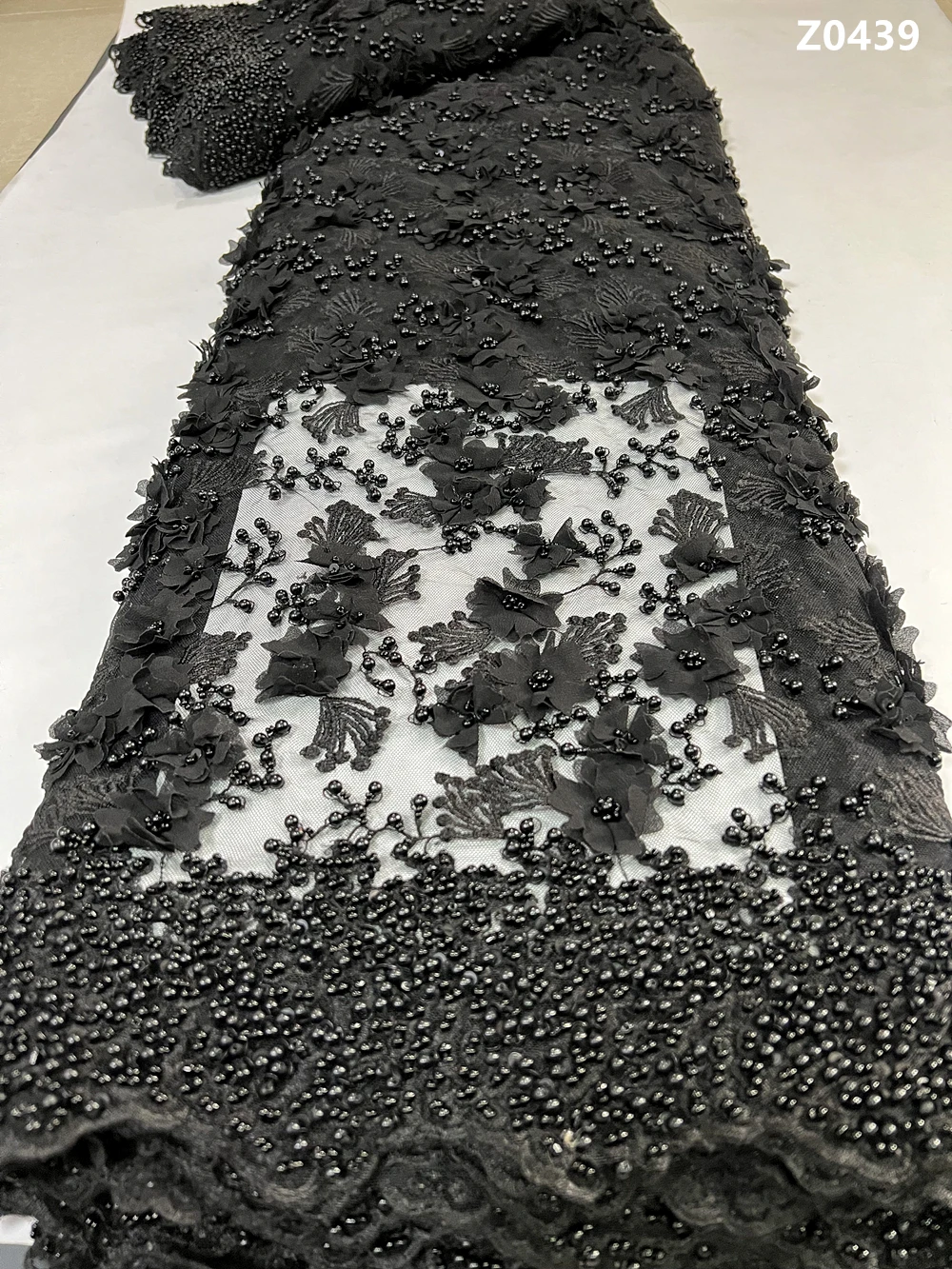 

High Quality African Nigerian2023 Latest With Tulle Lace Fabric Sewing Guipure Embroidery Dresses Beads Stone Sequins 5yards