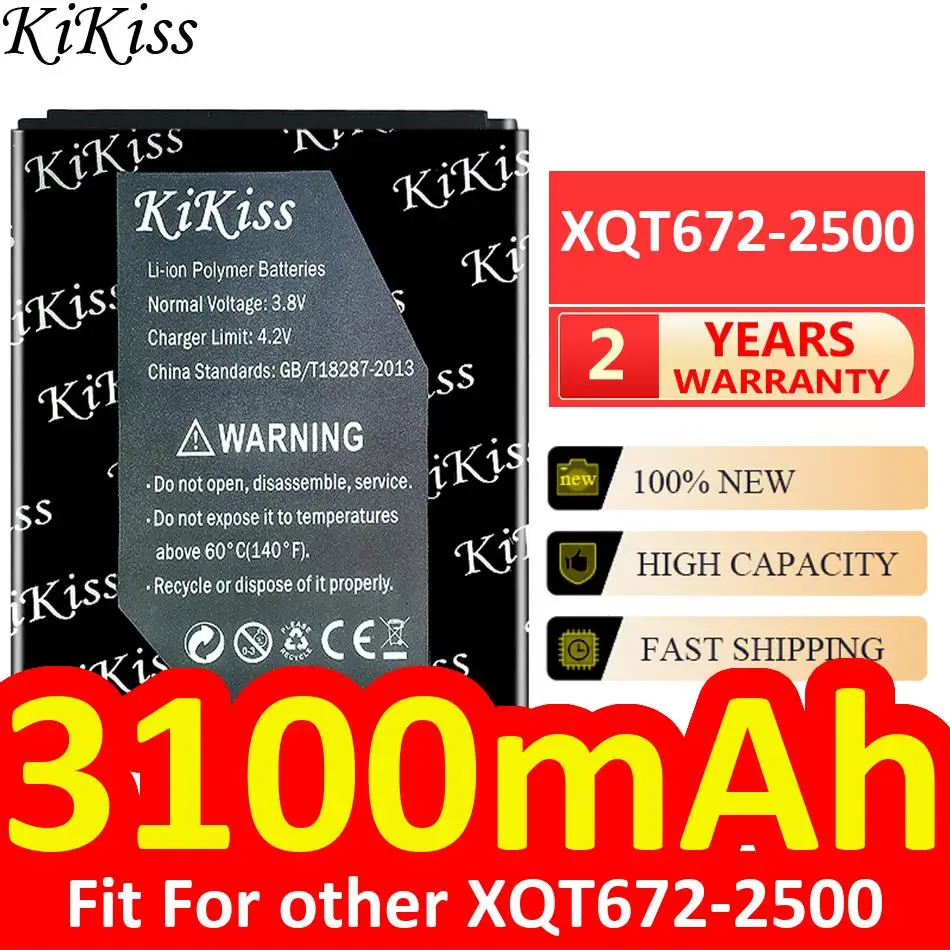 Fit For Other XQT672-2500 High Compatibility Handheld Terminal Pda Scanner Battery 3100mAh