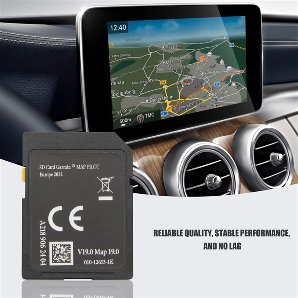 V19 SD Card Navigation for Mercedes Benz A B CLA GLA C Class A218 UK & EU Map Update 2023 A2189062404 A2189066003