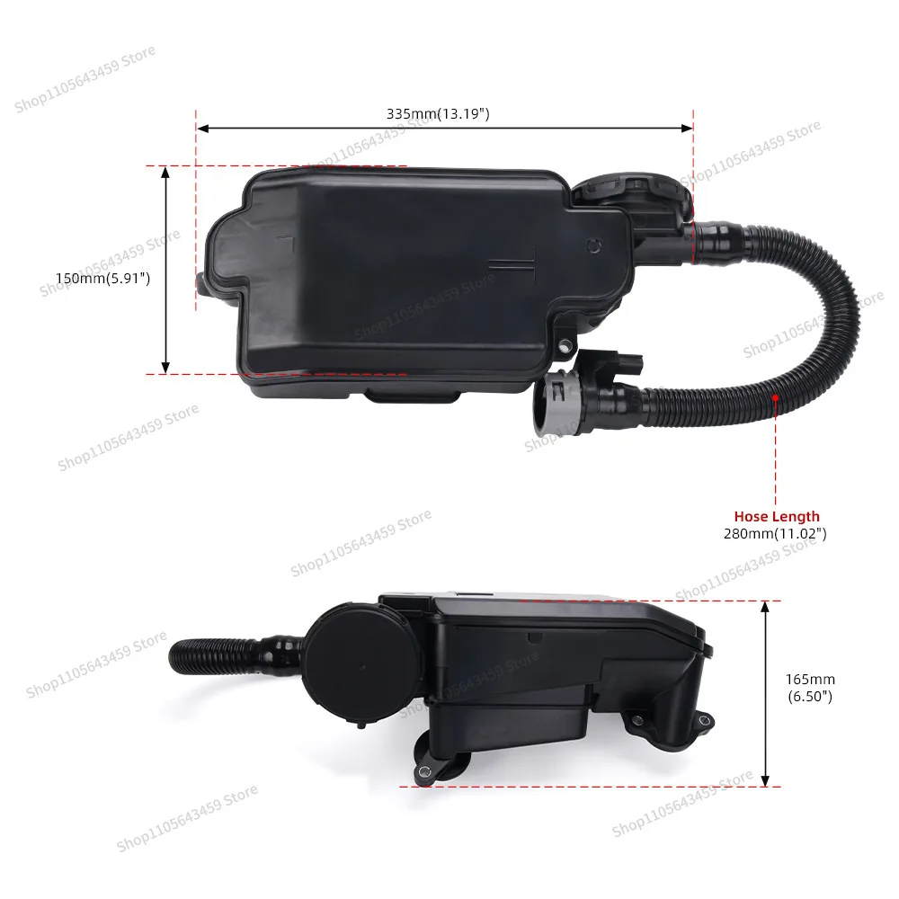 Automotive modified air oil separator assembly DC3Z6A785C engine replacement parts for 11-24