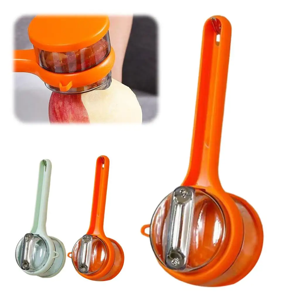 متعددة الوظائف نوع التخزين تقشير سكين تقشير مقشرة تقشير تخزين سكين المنزلية تقشير أنبوب سكين مع أبل سوب K7R3