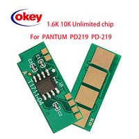 1.6K 10K Unlimited chip PD219 Permanent Toner Chip for Pantum P2509 P2509NW P2509W M6509 PD-219 PD-219RB PD-219E PD-219EV PD219E