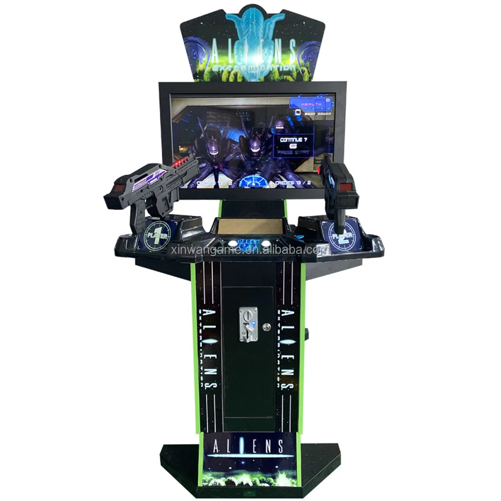 

Игровой автомат Aliens Arcade: Extermination House Of The Dead Ultra Firepower 3 в 1, симулятор, горячая распродажа