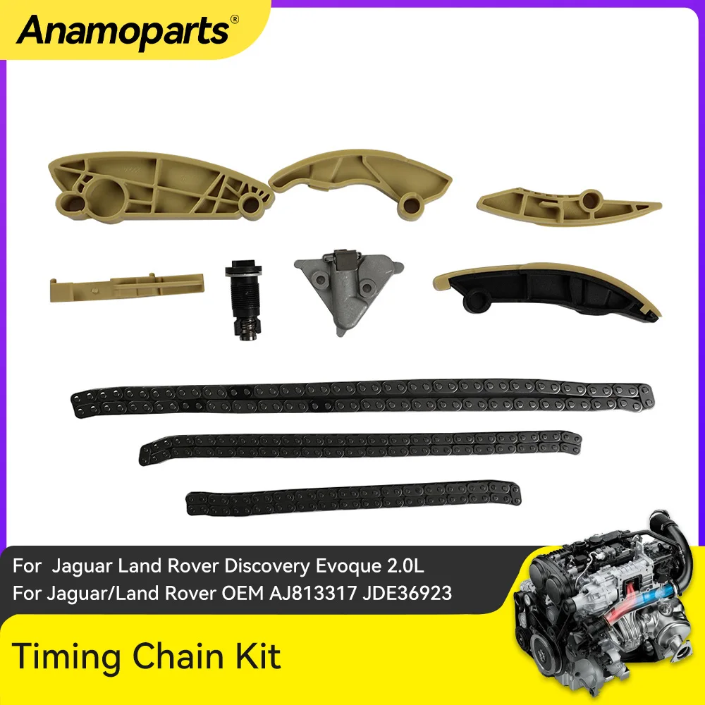 

Timing Chain Kit for JAGUAR Land Rover Discovery Evoque 2.0L Diesel AJ200 204DTD 204DTA AJ20D4 AJ21D4 204DTY 204DTH