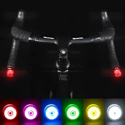 Charging Bicycle Light Plug Light LED Intelligent Turn Signal Warning Light Mountain Handlebar Blockage Light Riding Equipment