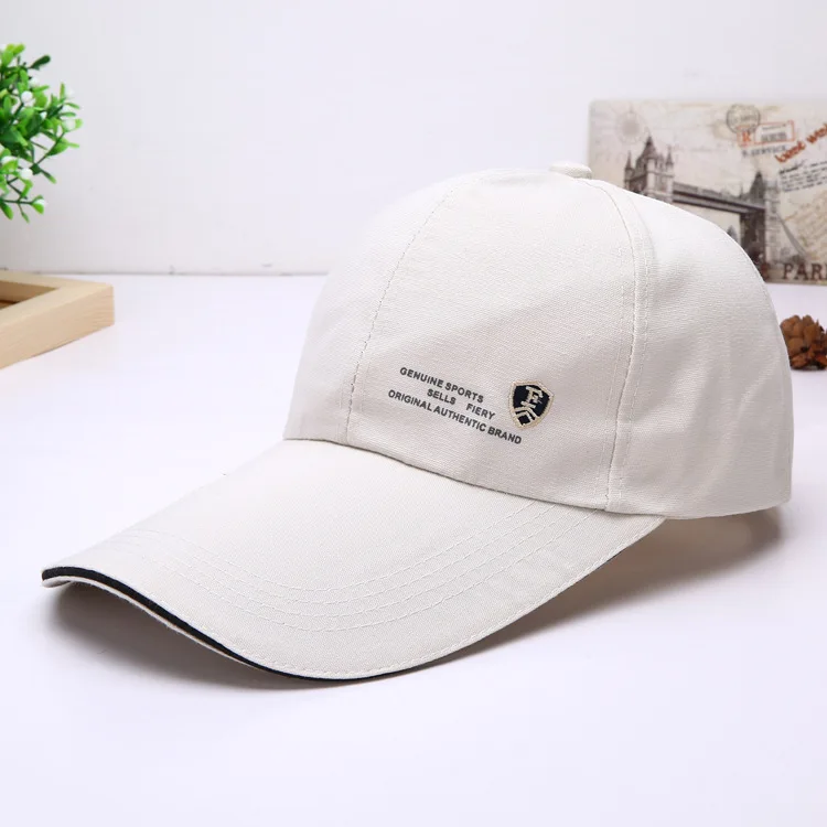 Men New Long hat Baseball Cap lovers tourism widened visor Hats Party gift 70052