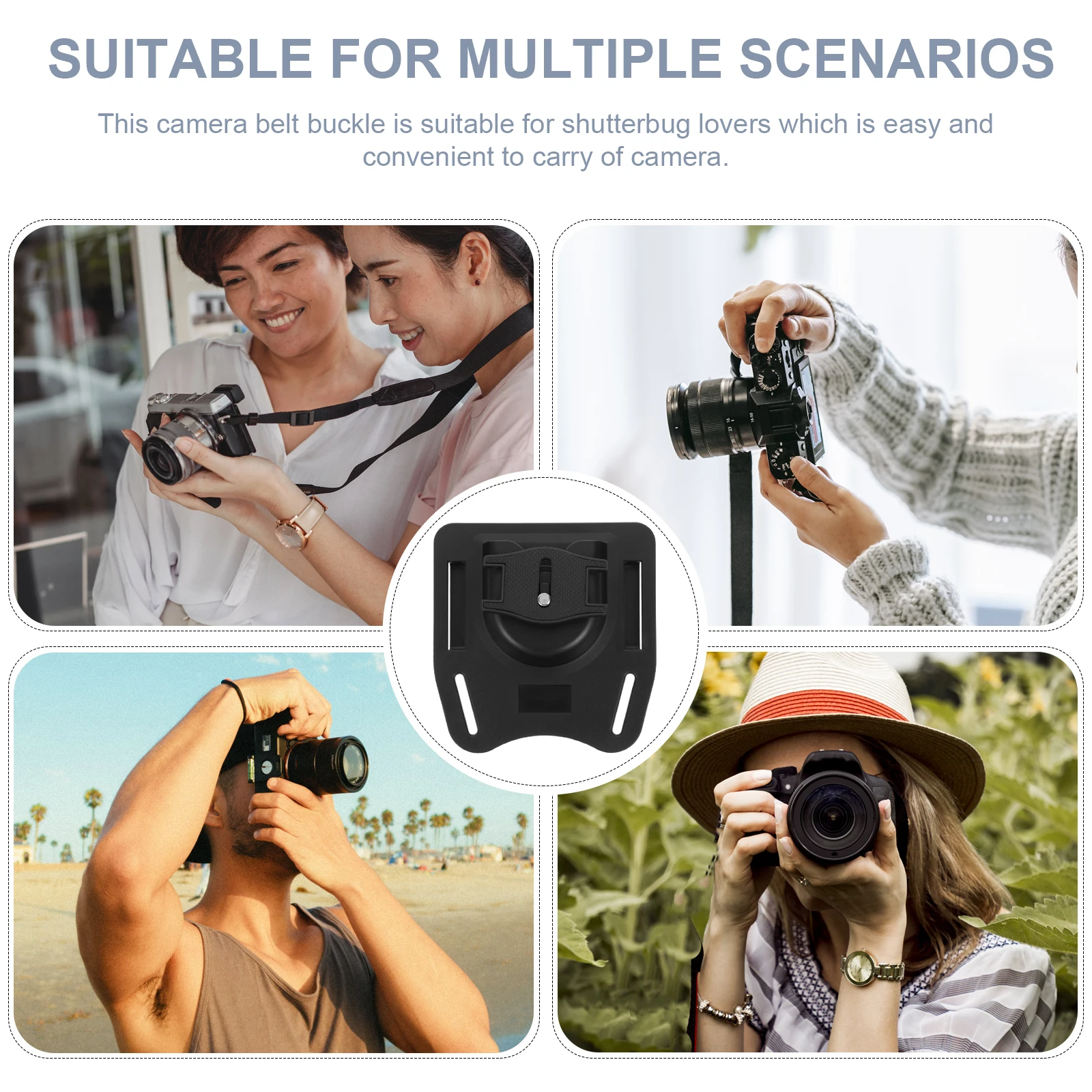 

Belt Loading Rig Plastic Waist Clip Fast Loading Rig For Lightweight Camera Camera Hanger Easy Carry Holder