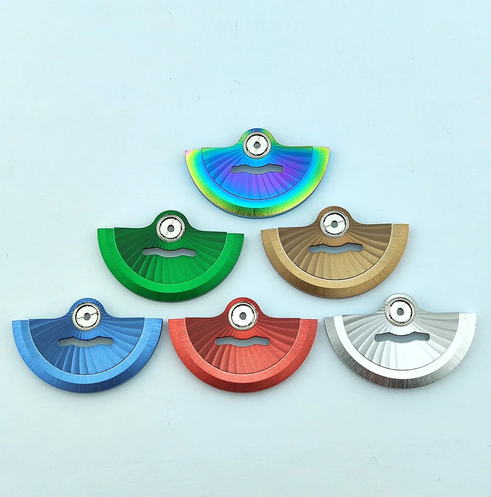 حركة الساعة NH35 NH36 دوارات الوزن المتأرجحة المخصصة تناسب NH35/36/38/39/34/72 4R 6R حركة استبدال الأجزاء المتوافقة