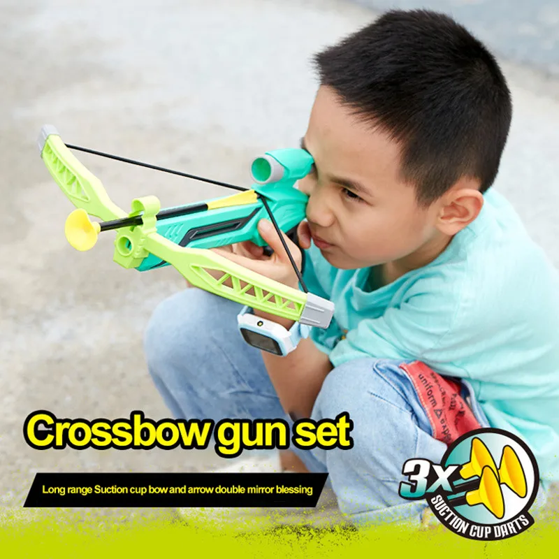 Automatische Kruisboog Guns Kinderen Schieten Sport Pijl En Boog Speelgoed Outdoor Games Ouder-kind Interactie Schieten Sport