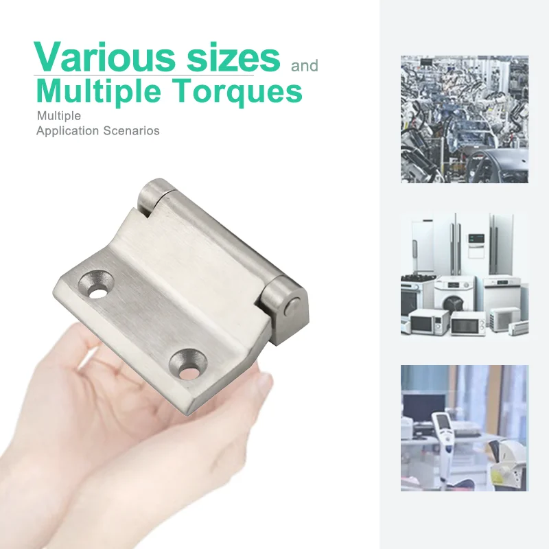 304 Stainless Steel Load Bearing Butterfly Hinge for Cold Storage Doors And Large Industrial Machinery Equipment
