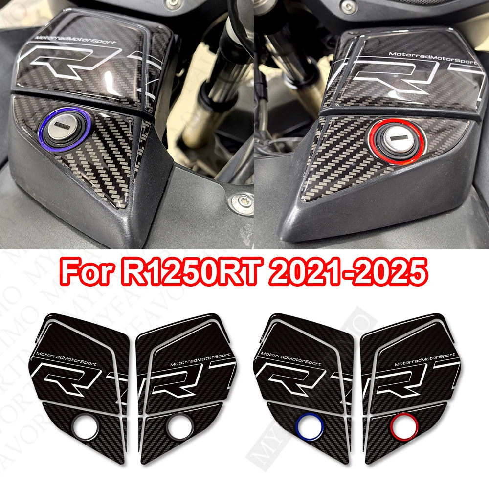 For BMW R1250RT R 1250 RT R1250 Motorcycle Protector Tank Knee Pad Grips Gas Fuel Oil Stickers Decals 2021 2022 2023 2024 2025