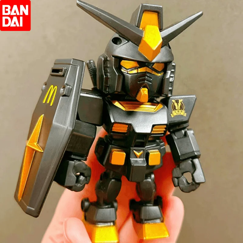 Bandai Mcdonald's Gunpla Qmsv Mini  Rx-78-2 Gun Dam Ver Angus Type Action Figure High Quality Collectible Robot Kits Models