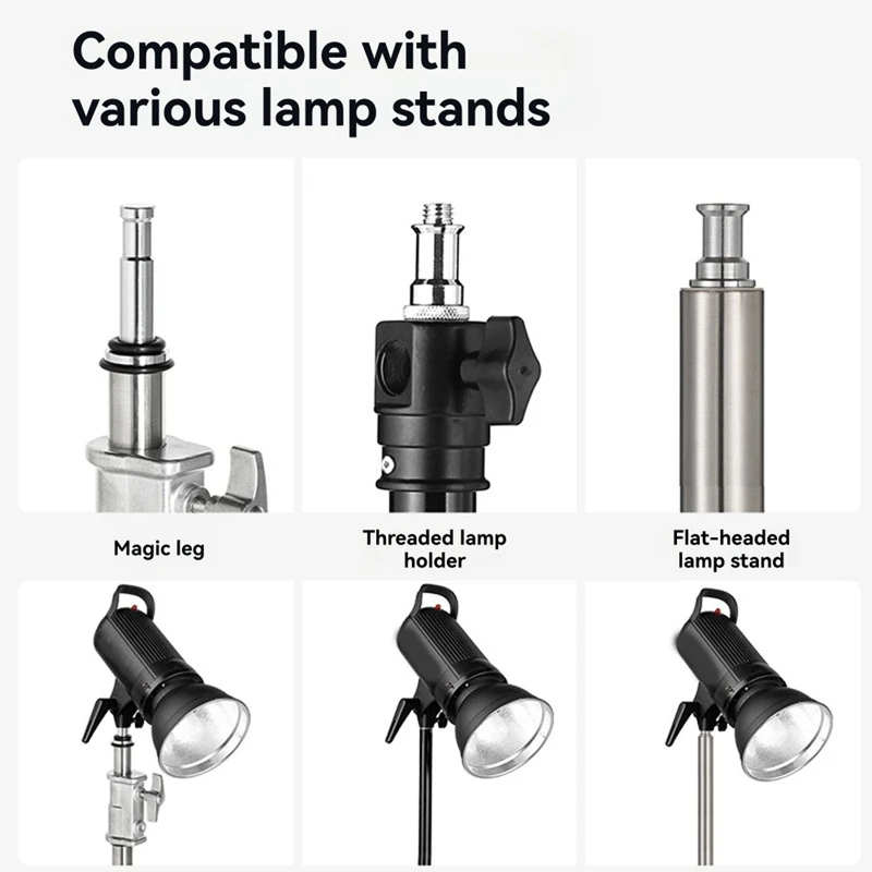 For Studio Flash Bracket for SK300 SK300II SK400 SK400II SL-60W Mounting Equipment for Photography Lighting-A57M view 5