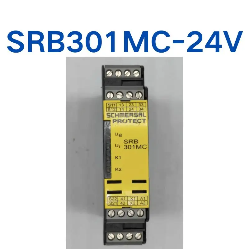 

Used Safety relay SRB301MC-24V tested OK, function intact