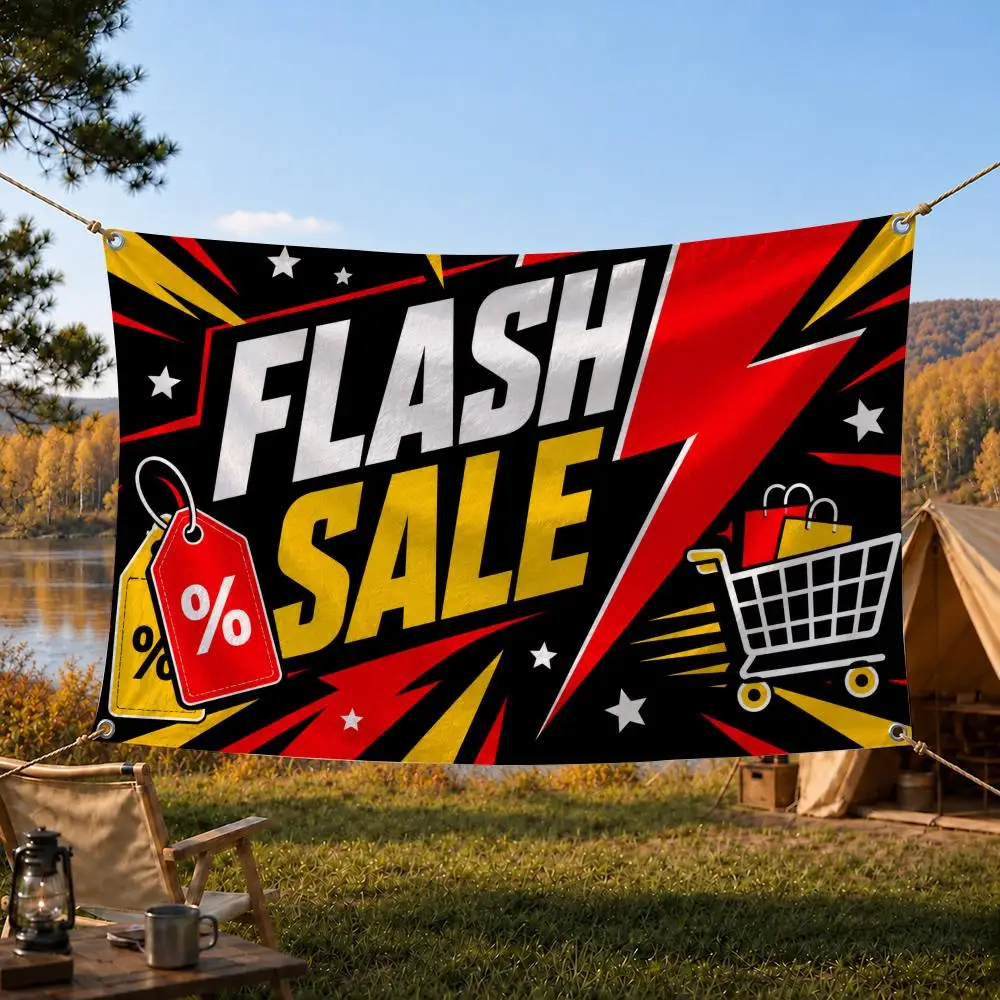 Current Special Offer Sale Deals Flags Home Yard & Garden Decor Banner - Indoor Outdoor Wall Hanging Flag