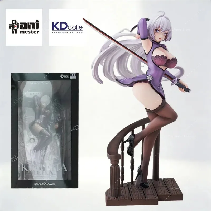 

In Stock AniMester KDcolle Damanjiang: The Reborn Magician Kureha Cheongsam Freya Setsuna Female Movable Figure Model Collection