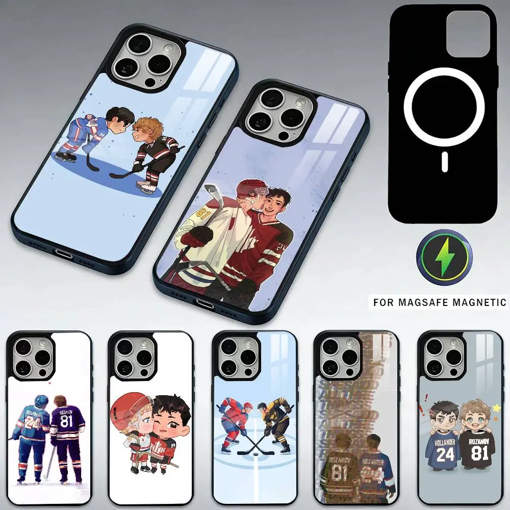 

Heated R-Rivalry Phone Case For iPhone17,16,15,14,13,12,11 Plus,Pro Max Magnetic For Magsafe Wireless Charging