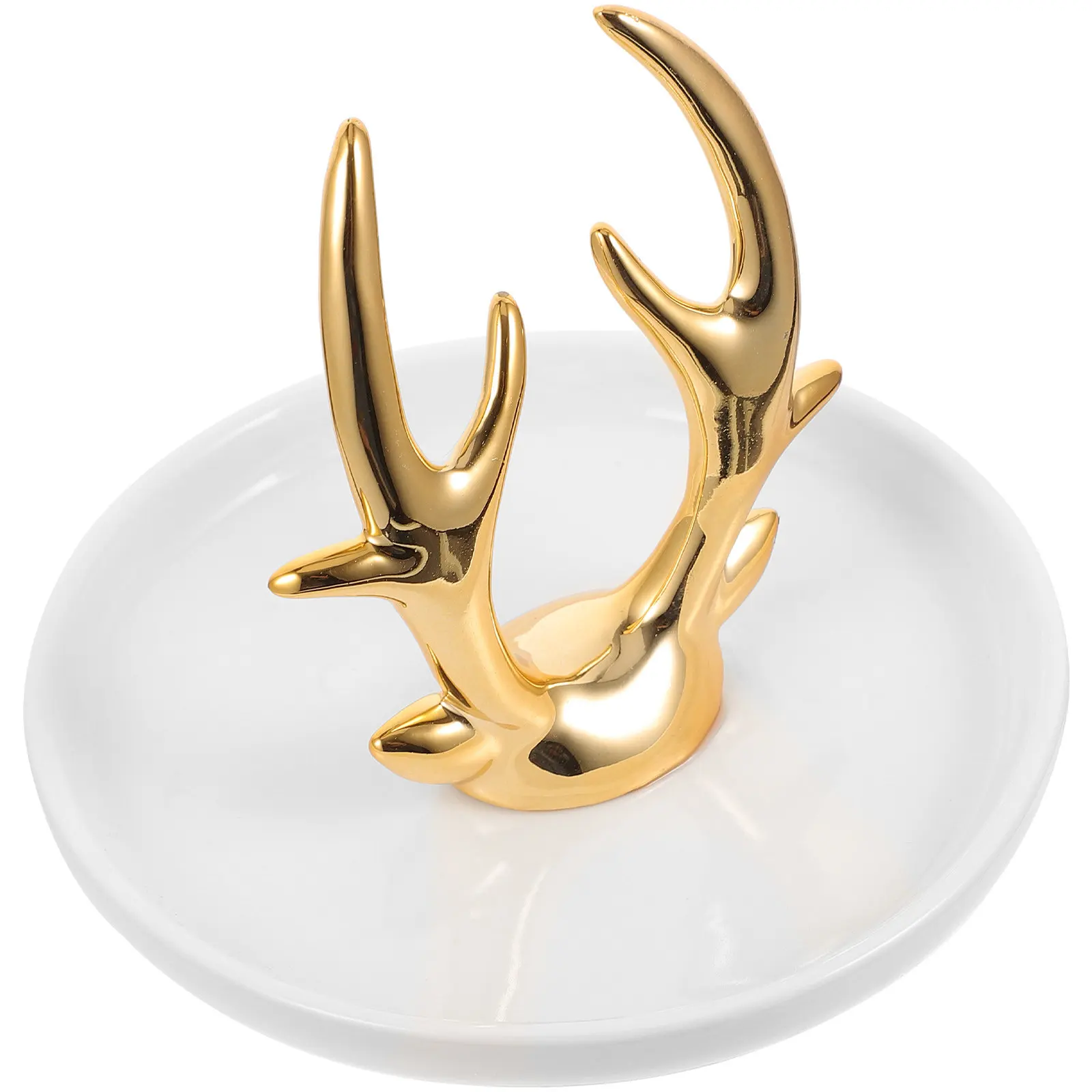 

Ceramic Jewelry Tray Stylish Decorative Dish for Organizing Earrings Necklaces Hairpins Perfect Home Decor Gift Jewelry Holder